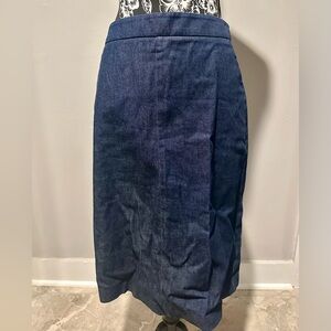 Vintage Y2K bebe denim pencil skirt